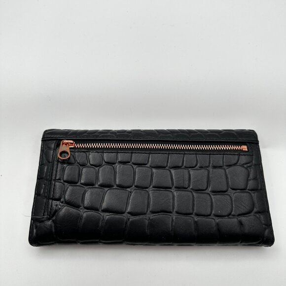 Ted Baker London Wallet Clutch Purse‎ Rose Gold "T" Branded - Picture 2 of 12